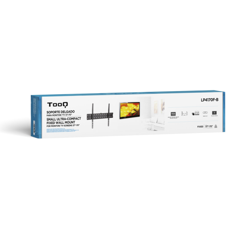 TooQ LP4170F-B soporte para TV 177,8 cm (70″) Negro