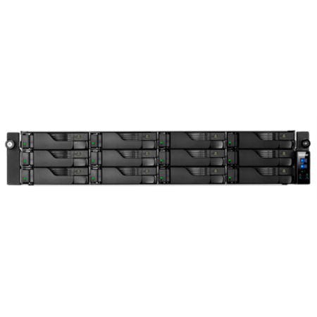 Asustor AS7112RDX NAS Bastidor (2U) Intel Xeon E E-2224 8 GB Negro