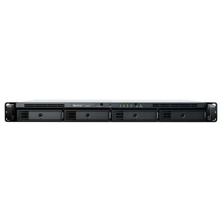 Synology RackStation RS422+ servidor de almacenamiento NAS Bastidor (1U) Ryzen Embedded R1600 2 GB DDR4 DSM Negro