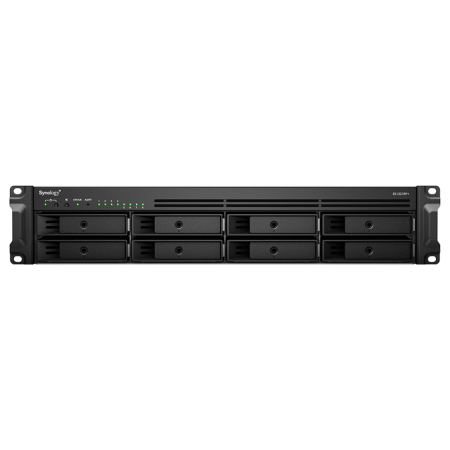 Synology RackStation RS1221RP+ servidor de almacenamiento NAS Bastidor (2U) Ryzen Embedded V1500B 4 GB DDR4 0 TB DiskStation Man