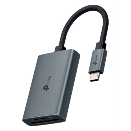 TP-Link UA440C lector de tarjeta USB 3.2 Gen 1 (3.1 Gen 1) Type-C Gris