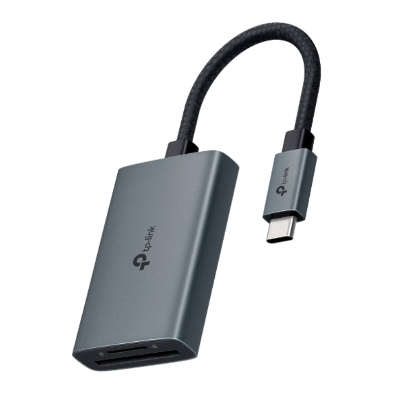 TP-Link UA440C lector de tarjeta USB 3.2 Gen 1 (3.1 Gen 1) Type-C Gris