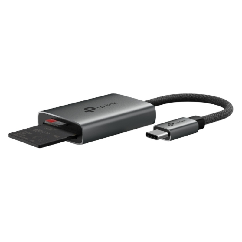 TP-Link UA440C lector de tarjeta USB 3.2 Gen 1 (3.1 Gen 1) Type-C Gris