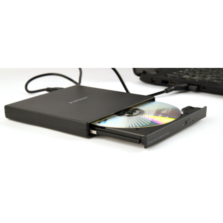 Gembird DVD-USB-04 unidad de disco óptico DVD±RW Negro