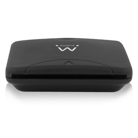 Ewent EW1052 lector de tarjeta inteligente USB USB 2.0 Negro
