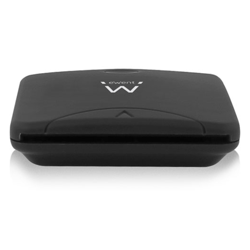 Ewent EW1052 lector de tarjeta inteligente USB USB 2.0 Negro