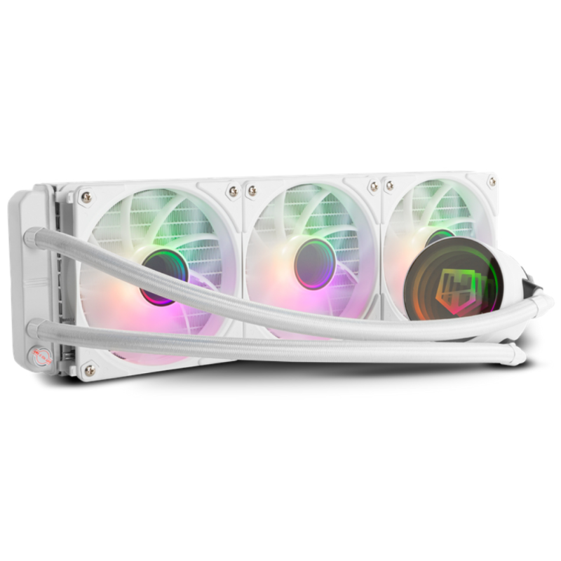 NOX Hummer M-360 ARGB Procesador Sistema de refrigeración líquida todo en uno 12 cm Blanco 1 pieza(s)