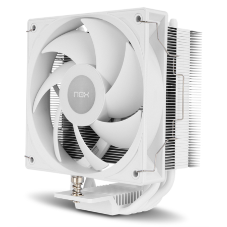 NOX Hummer NXHUMMERR400WH sistema de refrigeración para ordenador Procesador Ventilador 12 cm Blanco