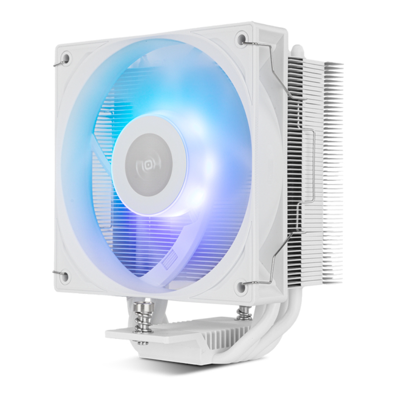 NOX Hummer NXHUMMERR400ARGBWH sistema de refrigeración para ordenador Procesador Ventilador 12 cm Blanco