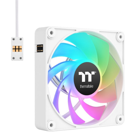 Thermaltake CL-F195-PL14SW-A sistema de refrigeración para ordenador Carcasa del ordenador Ventilador 14 cm Blanco 3 pieza(s)