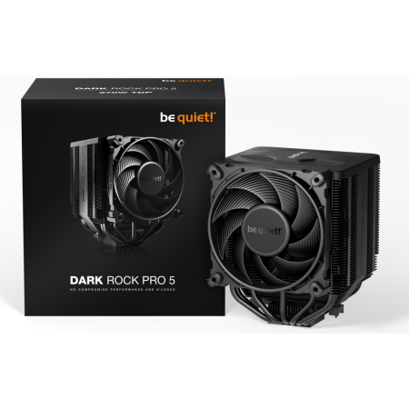 be quiet! Dark Rock Pro 5 Procesador Refrigerador de aire 120/135 mm Negro 1 pieza(s)