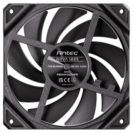 Antec Nova Carcasa del ordenador Ventilador 12 cm Negro 1 pieza(s)