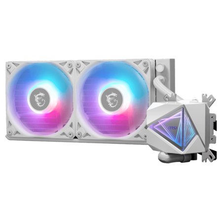 MSI MAG Coreliquid I240 Procesador Sistema de refrigeración líquida todo en uno 12 cm Blanco 1 pieza(s)
