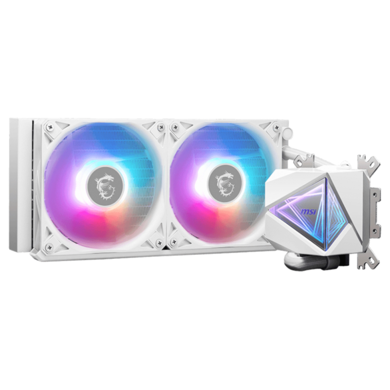 MSI MAG Coreliquid I240 Procesador Sistema de refrigeración líquida todo en uno 12 cm Blanco 1 pieza(s)