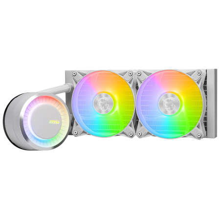 MSI MAG Coreliquid E240 WHITE Placa base, Procesador Sistema de refrigeración líquida todo en uno 12 cm Blanco