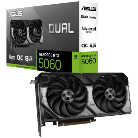 ASUS Dual -RTX5060-O8G-A NVIDIA GeForce RTX 5060 8 GB GDDR7