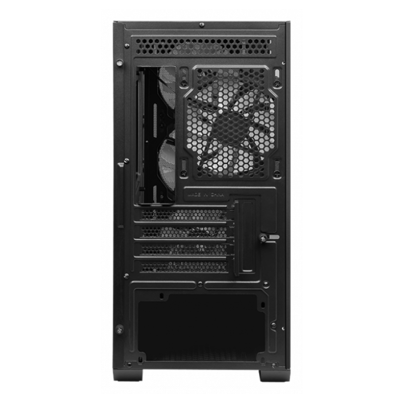 MSI MAG Forge M100A Micro Torre Negro, Transparente