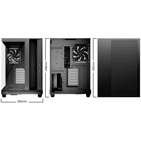 be quiet! Light Base 500 Midi Tower Negro
