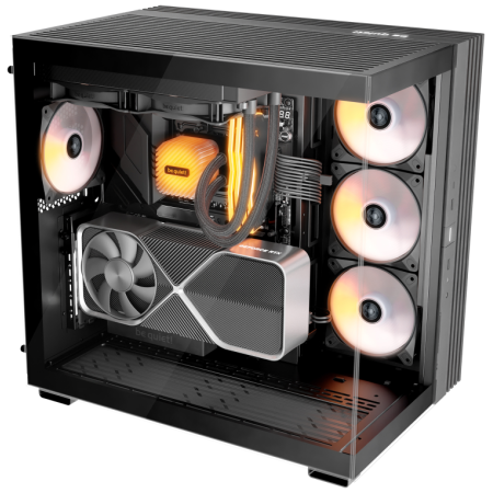 be quiet! LIGHT BASE 600 LX Black Midi Tower Negro