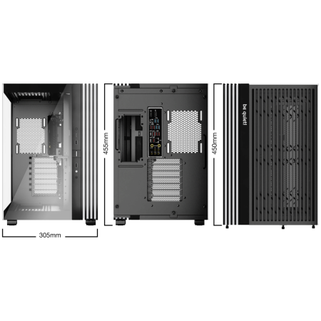 be quiet! LIGHT BASE 600 DX Black Midi Tower Negro