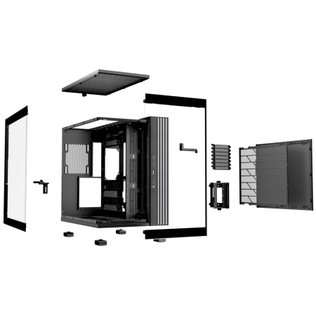 be quiet! LIGHT BASE 600 DX Black Midi Tower Negro