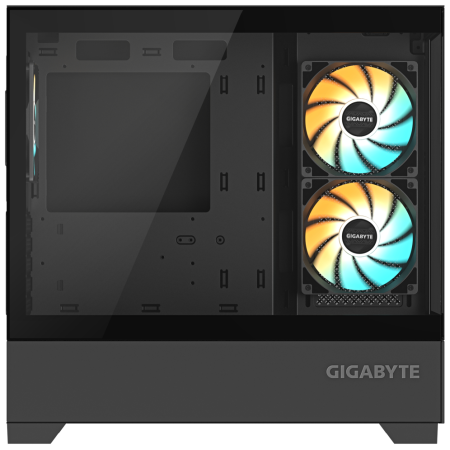 GIGABYTE C201 PANORAMIC Midi Tower Negro