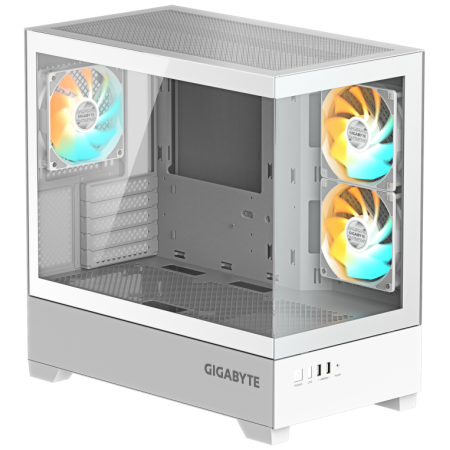 GIGABYTE C201 PANORAMIC ICE Midi Tower Blanco