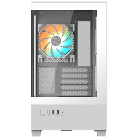 GIGABYTE C201 PANORAMIC ICE Midi Tower Blanco