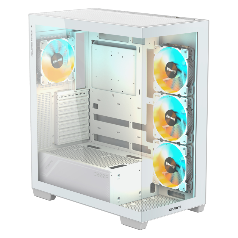 GIGABYTE C500 PANORAMIC STEALTH Midi Tower Blanco
