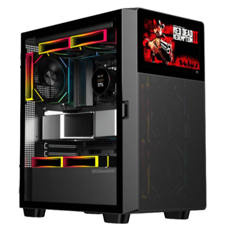 NOX Hummer NXHUMMERBIOS carcasa de ordenador Torre Negro