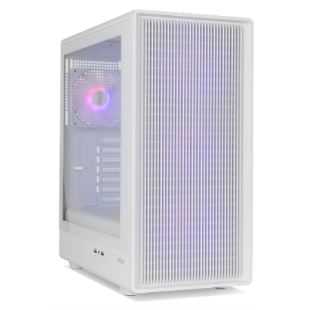 NOX Infinity IOTA Midi Tower Blanco