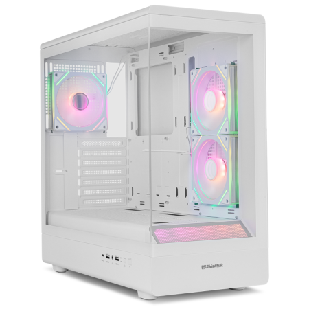 NOX Hummer NXHUMMERSIGNALBK Midi Tower Blanco