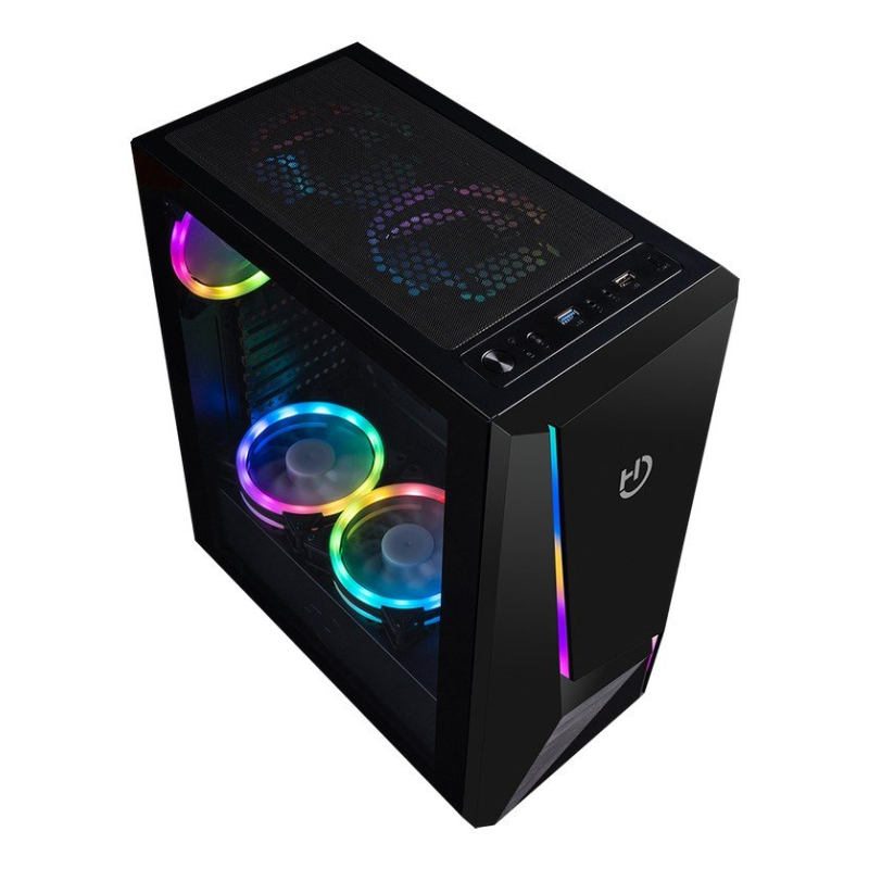 Hiditec V20 PRO ARGB Escritorio Negro