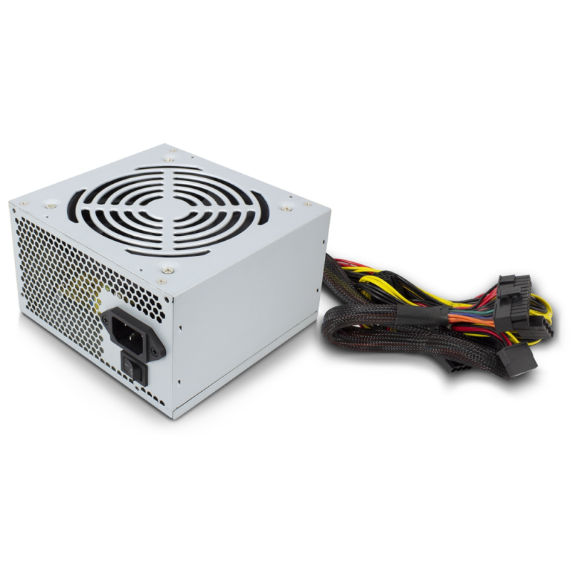 Ewent EW3909 unidad de fuente de alimentación 500 W 20+4 pin ATX ATX Gris