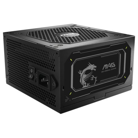MSI MAG A750GL PCIE5 II unidad de fuente de alimentación 750 W 20+4 pin ATX ATX Negro