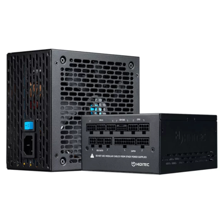 Hiditec GDX850 v3 80PLUS GOLD ATX 3.1 PCIe 5.1 unidad de fuente de alimentación 850 W 20+4 pin ATX Negro