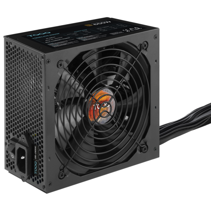 TooQ Fuente de Alimentación ATX 650W APFC 80Plus Bronze