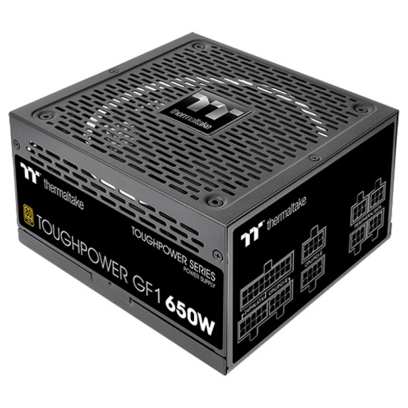 Thermaltake Toughpower ATX 650W Gold unidad de fuente de alimentación 20+4 pin ATX Negro