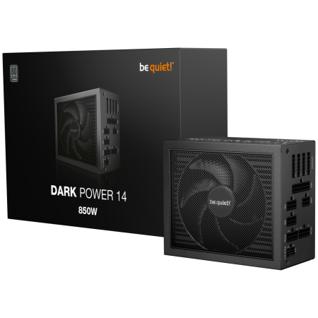 be quiet! Dark Power 14 850 W - 80 Plus Titanium unidad de fuente de alimentación 20+4 pin ATX ATX Negro