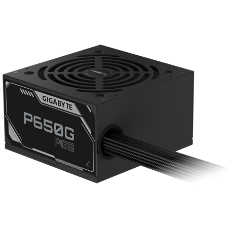 GIGABYTE P650G PCIE 5.1 Fuente de alimentación – PCIe 5.1, 80 PLUS Gold, ventilador de 120mm, compatible con ATX 3.1, enchufe EU