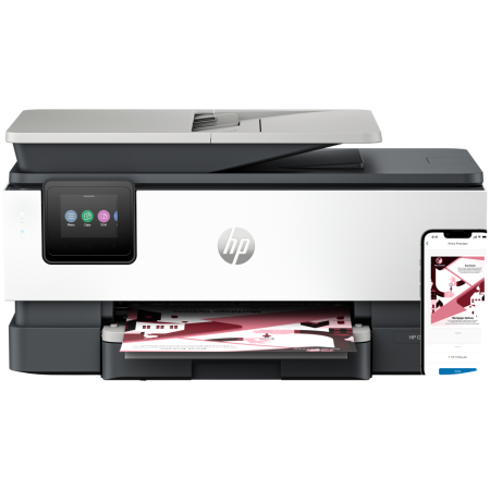 HP OfficeJet Pro 8122e Inalámbrico All-in-One Color Impresora, Servicio Instant Ink  Impresión a doble cara