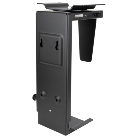 TooQ Soporte Metálico para CPU para Escritorio/Pared, Negro