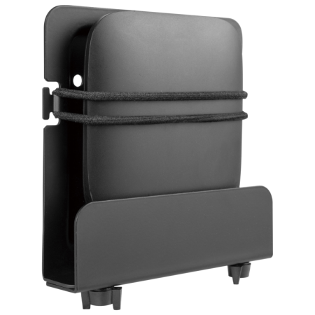 AISENS Soporte Universal De Pared Para Mini Pc, Router, Negro
