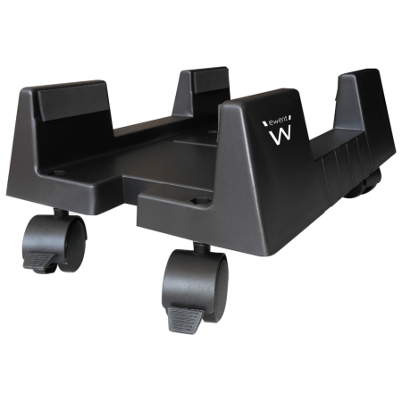 Ewent EW1290 soporte de CPU Carro para equipo informático Negro