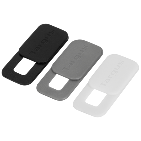 Targus AWH025GL accesorio para cámara web Tapa para webcam Negro, Gris, Blanco