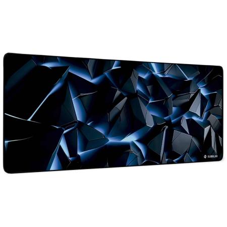SUBBLIM Blue Obsidian XL Mouse Pad Alfombrilla de ratón para juegos Azul oscuro