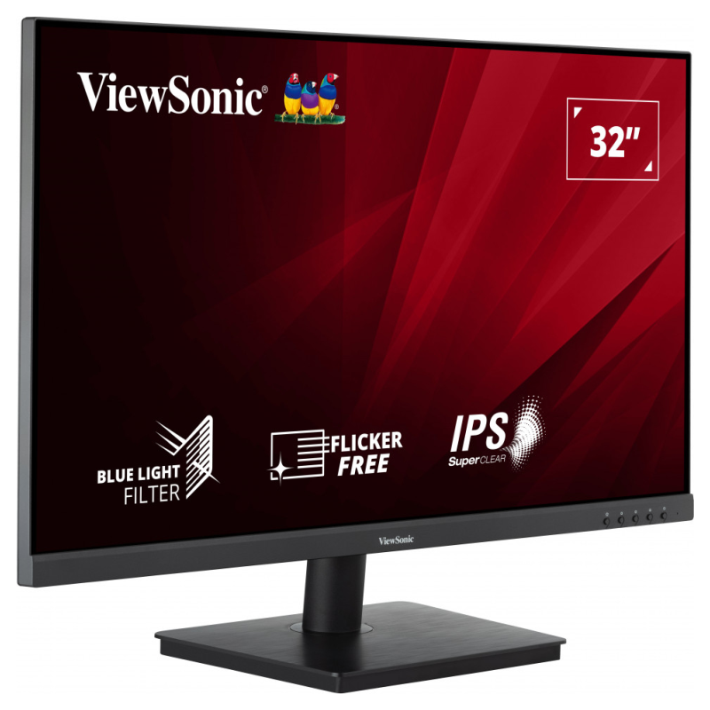 Viewsonic VA VA3209-MH pantalla para PC 81,3 cm (32″) 1920 x 1080 Pixeles Full HD Negro