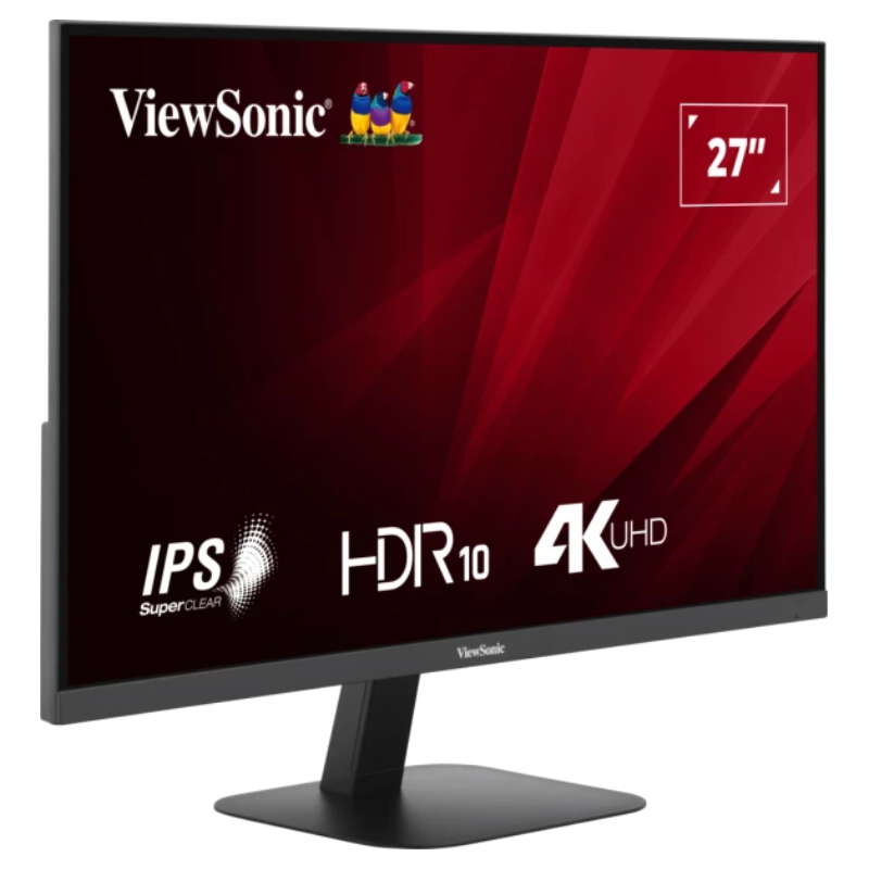 Viewsonic VA VA2708-4K-HD pantalla para PC 68,6 cm (27″) 3840 x 2160 Pixeles 4K Ultra HD LED Negro