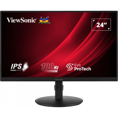 Viewsonic Display VG2408A pantalla para PC 61 cm (24″) 1920 x 1080 Pixeles Full HD LED Negro