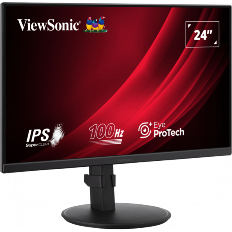 Viewsonic VG2408A-MHD pantalla para PC 61 cm (24″) 1920 x 1080 Pixeles Full HD LED Negro